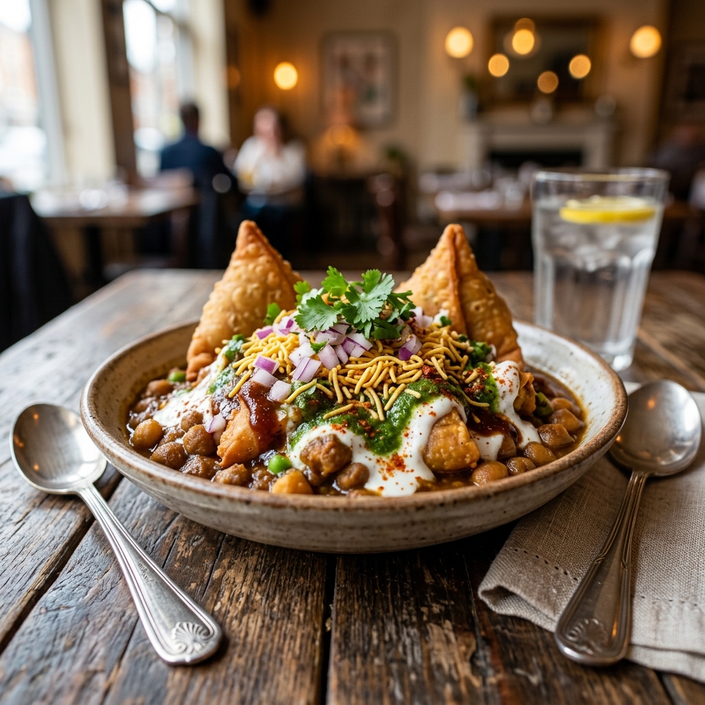 Samosa Chaat
